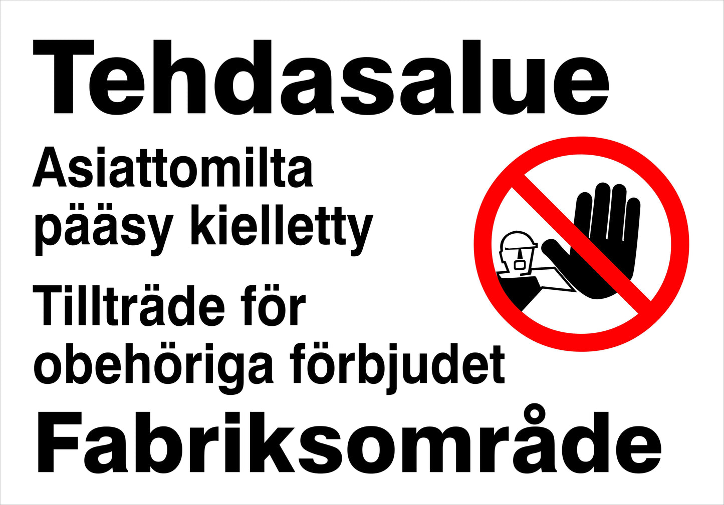 116- Tehdasalue...