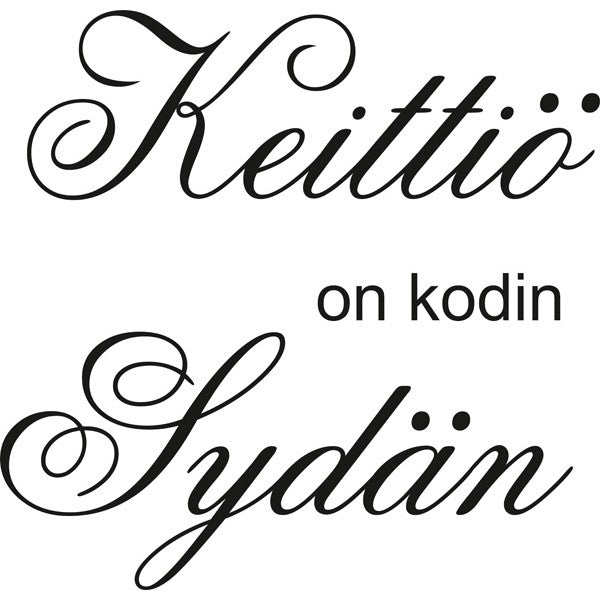 Keittiö on kodin sydän