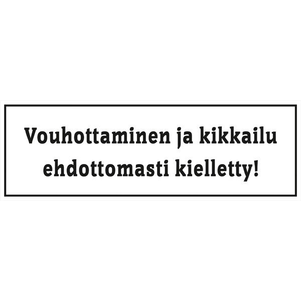 Vouhottaminen ja kikkailu