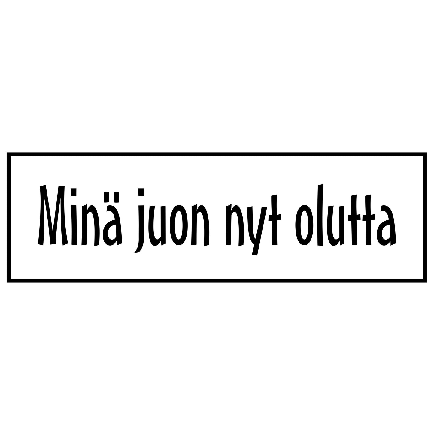 Minä...