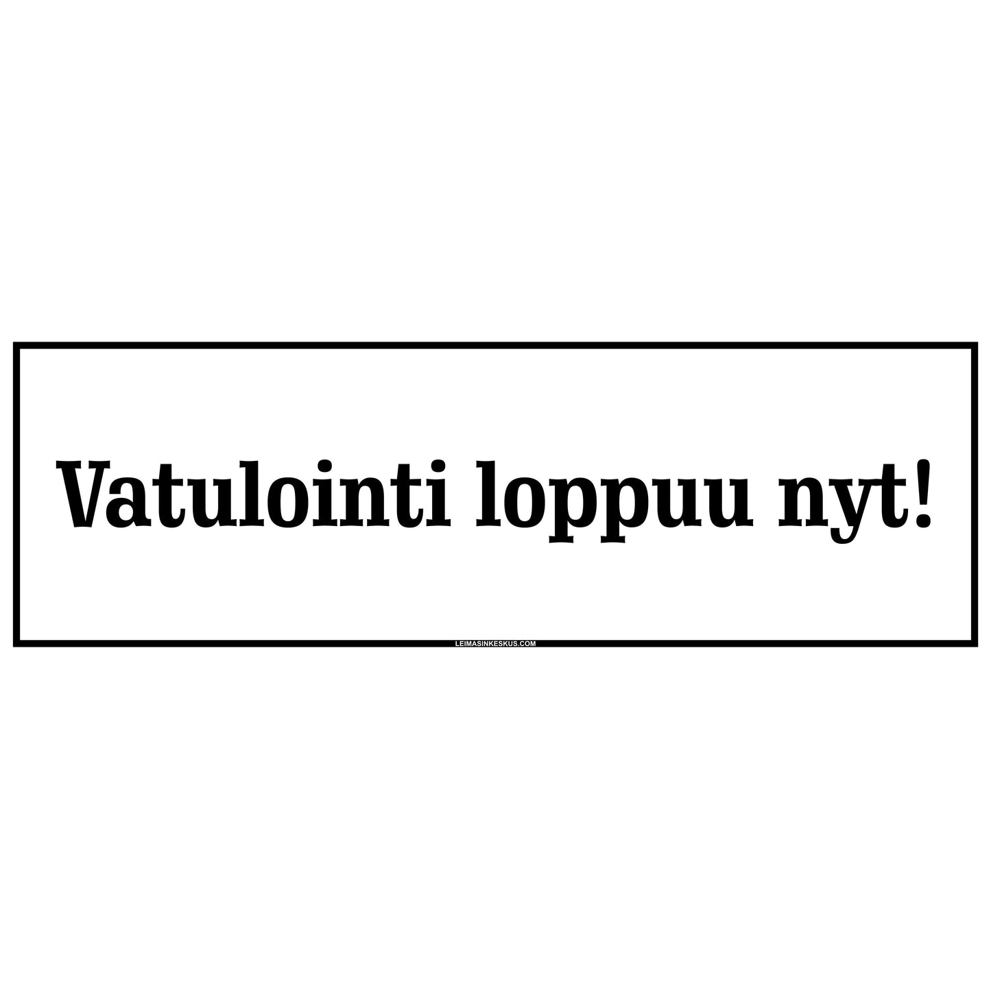 Vatulointi...