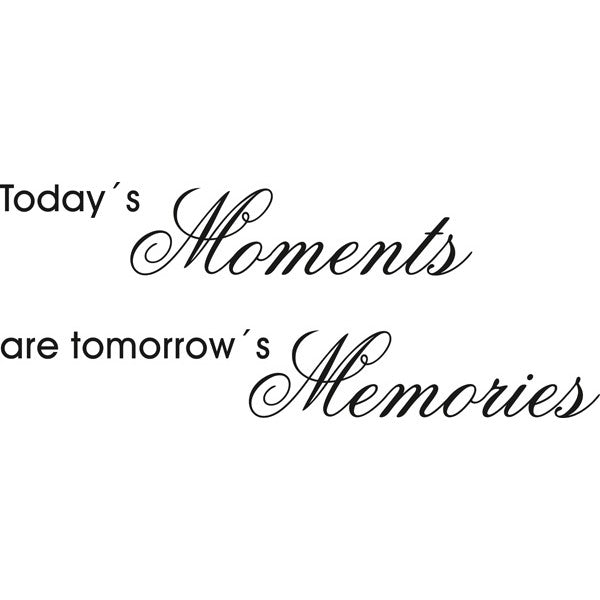 Today´s Moments are Tomorrows Memories